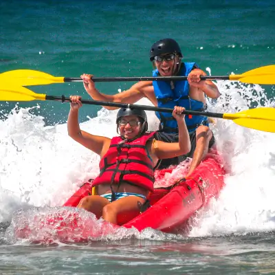 Kayakers in La Jolla