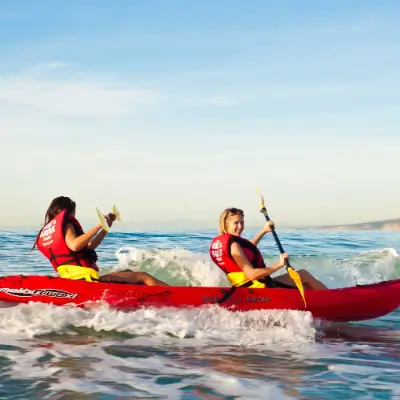 2 people in a la jolla kayak rental